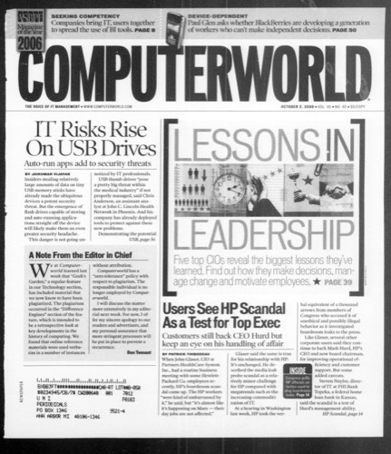 Computerworld, October 2 2006